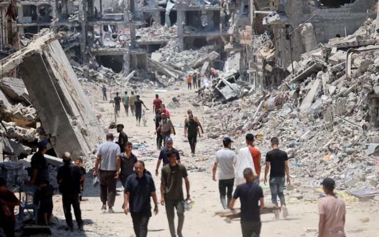 গাজা দখলে ইসরায়েল: ১০ লাখ ফিলিস্তিনিকে জোরপূর্বক স্থানান্তরের প্রস্তুতি